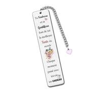 Tante Marque-Pages Fête Des Mères Cadeaux Fleur Design Meilleure Tante Nièce Neveu Amour Pour Toujours Noël D'Anniversaire Merci Retraite Apprécier Souvenirs Action de Grâce Femmes Livre Accessoire