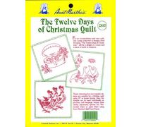 Tante Martha de 12 Jours de Noël Fer sur Transfert Motif Collection