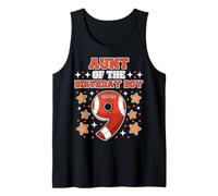 Tante of Birthday Boy 9 Football Sports Cool 9th Bday Party Débardeur