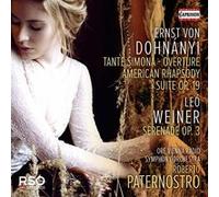 Dohnányi : Tante Simona-American Rhapsody-Suite 19-Weiner : Sérénade OP. 3