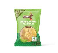 TANTIE - Chips Banane Plantain Salées - Le Goût du Pays · Recette Croustillante et Savoureuse - le paquet de 85g - Le Lot De 4