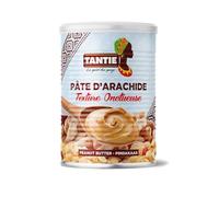 TANTIE - Pâte d’arachide Onctueuse et Naturelle, Saveur Riche pour Recettes et Tartinades (Pot 425g) - lot de 3 - Vendu par Lot
