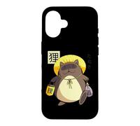 Tanuki Japanese Marder Dog Bake-Danuki Yokai Coque pour iPhone 16