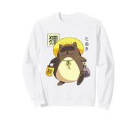 Tanuki Japanese Marder Dog Bake-Danuki Yokai Sweatshirt