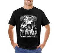 TANUVJXK Herbie Hancock Shirt T-Shirt Blouse Mens Plain t Shirts Black XL