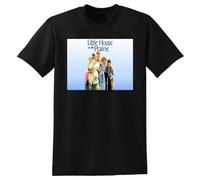 TANUVJXK Little House on The Prairie T Shirt Black XL