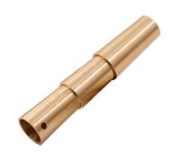 Tanxemery Appeau À Cerf, Sifflet À Cerf en Laiton, Accessoire Chasse Randonnée Survival Appâtage Corneille Oiseau Écureuil