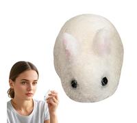 Tanxemery Jouet Lapin à Presser - Lent Anti-Stress - Jouet Antistress à Presser pour Apaisement, Accessoire Sensoriel à Montée Lente pour Intérieur et Extérieur