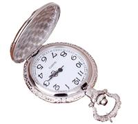 Tanxemery Montre de poche vintage, montre de poche - Marteau Sickle Icon Vintage - Chiffres arabes - Pentagramme - Montre portable avec chaîne - Accessoire de mode pour hommes et femmes