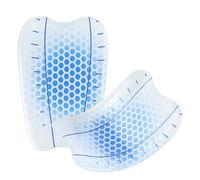 Tanxemery Protections Tibia en Gel Ski - Protecteur Anti-Chocs Réutilisable 2 Pièces,Chaussettes De Protection Rembourrées pour Tibia De Ski,pour Adultes Adolescents Femmes Snowboard Football