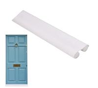 Tanxier Boudin de Porte Isolant Froid,Bas de Porte Double Isolant,Boudin de Porte Stop Froid,Bâton en Mousse Inséré,Protection Contre Le Bruit