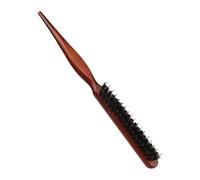 Tanxier Brosse à cheveux lissante, brosse à cheveux avec poils - Peigne taquin pour femmes,Brosse à poils naturels doux pour cheveux fins et fins, brosse à cheveux ergonomique pour femmes et hommes