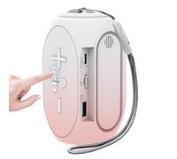 Tanxier Enceinte Portable Extérieure - Enceinte Nomade Imperméable et Anti-Poussière | Son Puissant Basses Profondes Autonomie Prolongée pour Extérieur Maison Voyage Douche