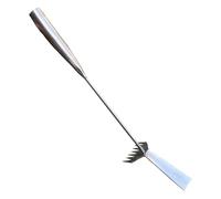 Tanxier Outil Désherbeur,2 en 1 Robuste Ergonomique en Métal,Outil de Jardin Arrache Mauvaises Herbes et Arrache Sauvageons | pour Cour Arrière-Cour Extérieur Ferme Plantation Culture du Sol