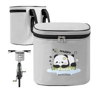Tanxier Sac Vélo Enfant - Petit Sac De Vélo pour Guidon,Organisateur Réfléchissant Imperméable Multi-Poches pour Garçons Filles Voyage Extérieur