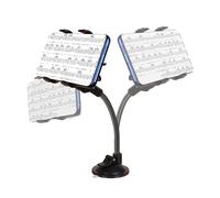 Tanxier Support Téléphone pour Guitare Électrique - Porte-Smartphone pour Ukulélé - Pince Flexible Réglable Portable pour Support de Téléphone, pour Guitaristes, Guitare Électrique, Basse, Ukulélé,