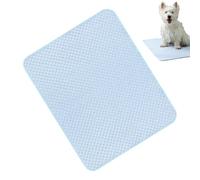 Tanxier Tapis Rafraîchissant pour Chien - Matelas Rafraîchissant pour Chats Et Chiens - Couverture de Panier Portable Lavable Facilement Chiots Chats Compagnons Poilus Maison Extérieur Intérieur