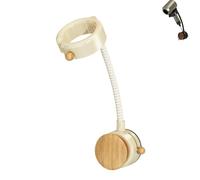 TANYAHUIII Support pour sèche-Cheveux à Ventouse (sans perçage) | Washable and reusable vacuum suction cup design; suitable for smooth tile or glass walls in rental apartments.