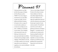 TANYANG Psaume 91 Écriture Affiche Murale Celui Qui Habite Dans L’Abri Bible Verset Toile Peinture Imprimer Des Images Votre Décor De Maison Chrétienne 30X40Cm Sans Cadre