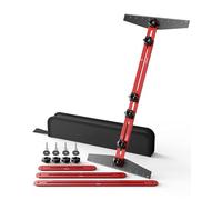 TANYO Outil de gabarit de marche d'escalier en aluminium, jauge d'escalier réglable de la longueur, outil de mesure de la marche d'escalier pour travail du bois, gabarit d'escalier pour monter les