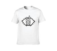 TANYOUPIN 20Th Century Boys Anime Manga Monster Friend Symbol Base Film Japan Men's T Shirt White XL