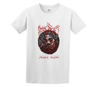 TANYOUPIN Dying Fetus Induce Terror Relapse Records Ts4448 Mens Short Sleeve White M
