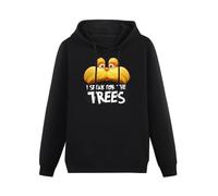 TANYOUPIN I Speak for The Trees Lorax Pullover Hoody Black S