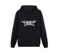 TANYOUPIN Pullover Hoody Babymetal Band Metal Resistance Long Sleeve Sweatshirts Black XL