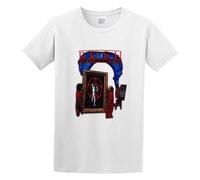TANYOUPIN Rush 'Moving Pictures' Mens Short Sleeve White S