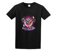 TANYOUPIN The Regular Show Mordecai & The Rigbys Cartoon Merch Men Adult Short Sleeve Black L