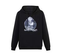 TANYOUPIN The Sailor Man Cartoon Sailorman Hoodies Pullover Hooded with Drawstring Pockets Black XXL