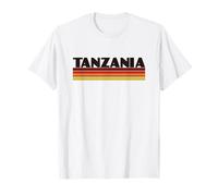 Tanzania Tanzanie Retro Tanzanien T-Shirt