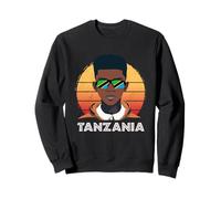 Tanzanie, Drapeau tanzanien, garçon tanzanien, garçon Africain, Sweatshirt