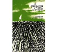 Tanzanie, la déclaration d'Arusha dix ans après - Bilan et perspectives - Julius Kambarage Nyerere - L'harmattan - Livre