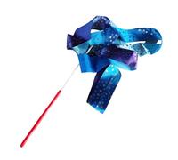 Tanzband | Zusammenklappbare Lange Wirbelnde Bunte Glitzernde Farbverlaufsbänder,Stäbe Für Tanzbänder Als Partysouvenirs Und Geschenke | Für Partys, Klassenzimmer, Künstlerischen Tanz, Talentwettbewer