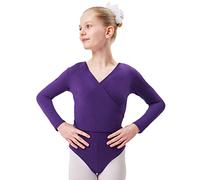 tanzmuster ® Cache-Coeur -Mandy- Danse Classique - Lilas, 152/158 (13-14 Ans)