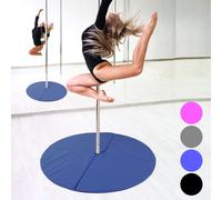 Poledance Tanzstangenmatte Tapis de Protection Ø 120 CM Pliable Stangentanz