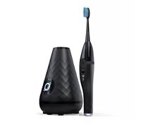 Tao Clean Brosse à dents sonique désinfectant UV et station de nettoyage, brosse à dents électrique, double vitesse, noir