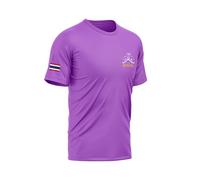 TAO MARTIAL T-Shirt Muay Thai Tshirt Sport Quick Dry Léger Respirant (Lilas, Taille M)