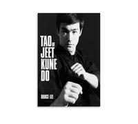 Tao of Jeet Kune Do Bruce Lee Poster Peinture décorative sur toile Art mural pour salon, chambre à coucher, art mural, impression d'image moderne, décoration de salle familiale, 50 x 75 cm
