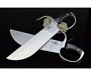 TAO Paire de Couteaux Papillon, Couteaux Wing Chun, Couteaux en acier haut de gamme