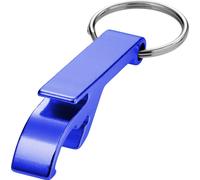 "Tao" Porte-clés en aluminium recyclé avec ouvre-bouteille PF4245 (taille unique) (Bleu roi)