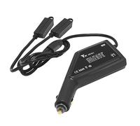 Taoke Compatible avec Le Chargeur de Batterie de Voiture DJI Air 3, Chargeur de Voiture Rapide 3 en 1 pour Batterie Air 3 et télécommande