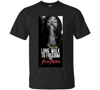TAOKEBEAR Buju Banton DJ Reggae Long Walk Tour Summer Unisex 100% Cotton Short-Sleeve T-Shirts Black S
