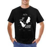 TAOKEBEAR Ethel Cain I Love Unisex 100% Cotton Short-Sleeve T-Shirts Black L