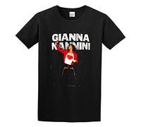 TAOKEBEAR Gianna-Nannini Locandina-Ok Unisex 100% Cotton Short-Sleeve T-Shirts Black XL