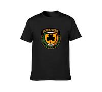 TAOKEBEAR Goldfish Youth Holidays House of Pain Unisex 100% Cotton Short-Sleeve T-Shirts Black XXL