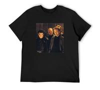 TAOKEBEAR Hans Alan Rickman Die Hard 80S Movie Unisex 100% Cotton Short-Sleeve T-Shirts Black L