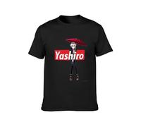 TAOKEBEAR Isana K Project Yashiro Isana Neko Kuroh Mikoto Suoh Anime Ofertas Unisex 100% Cotton Short-Sleeve T-Shirts Black L