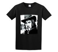 TAOKEBEAR Jing New Black Witchfinder General Horror Movie Vincent Price Matthew Hopkins Unisex O-Neck 100% Cotton Short-Sleeve T-Shirts Black S